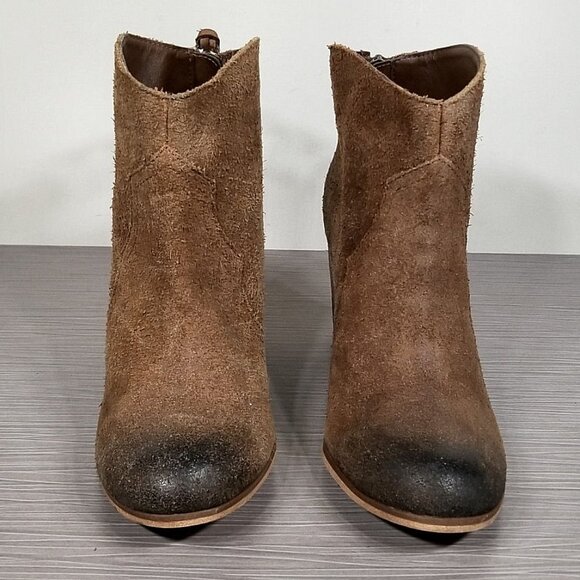 BP. 'Trott' Bootie, Cognac Suede, Womens Size 9.5 M - Picture 2 of 9